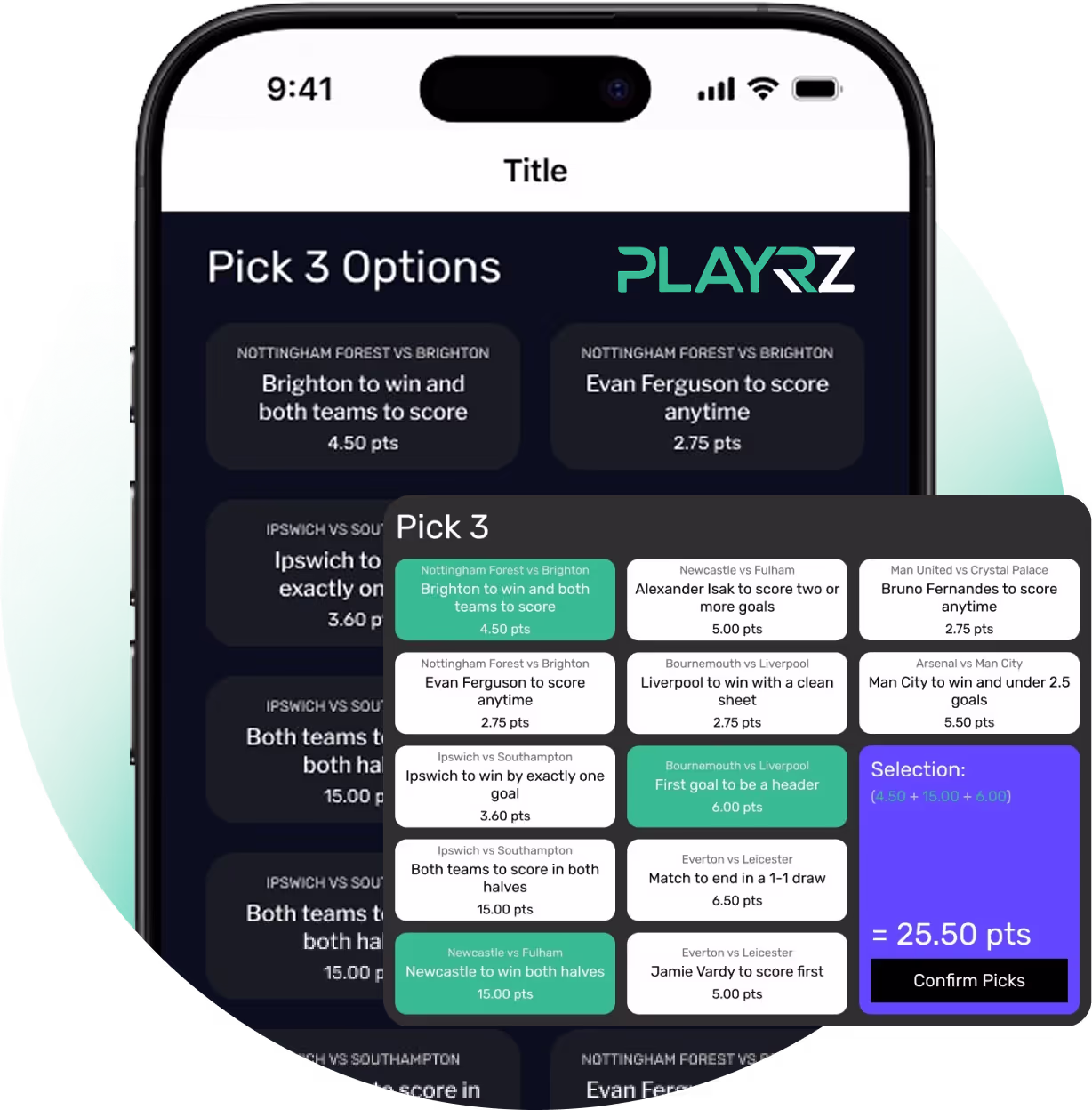P2P Parlay Comps